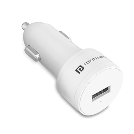 Portronics Car Charger Power 8